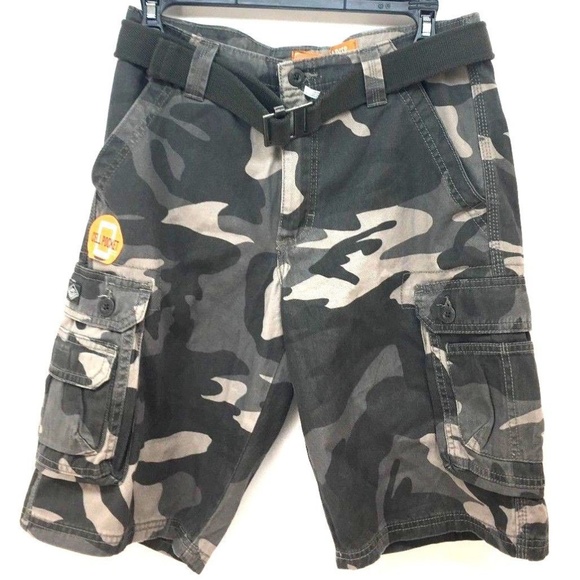Brown or Plaid NWT Belt Included Black Lee Men/'s Wyoming Cargo Shorts SIZES